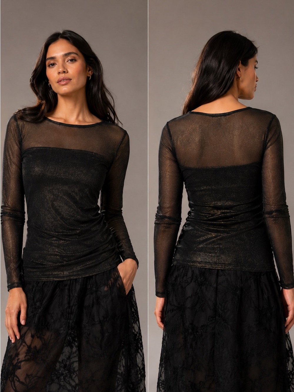 NWOT Shimmer Top.
